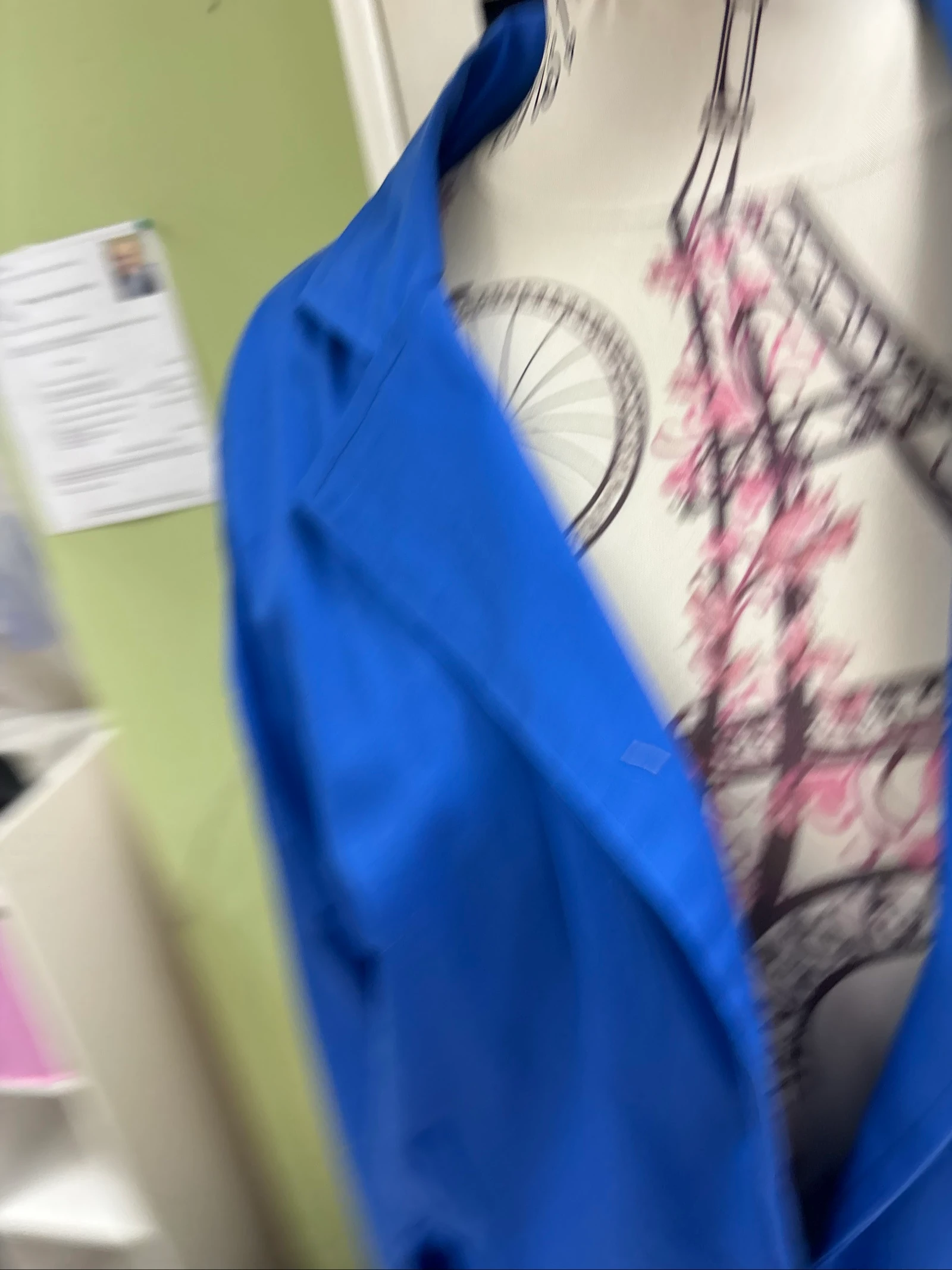 Blue blazer jacket – photo 4